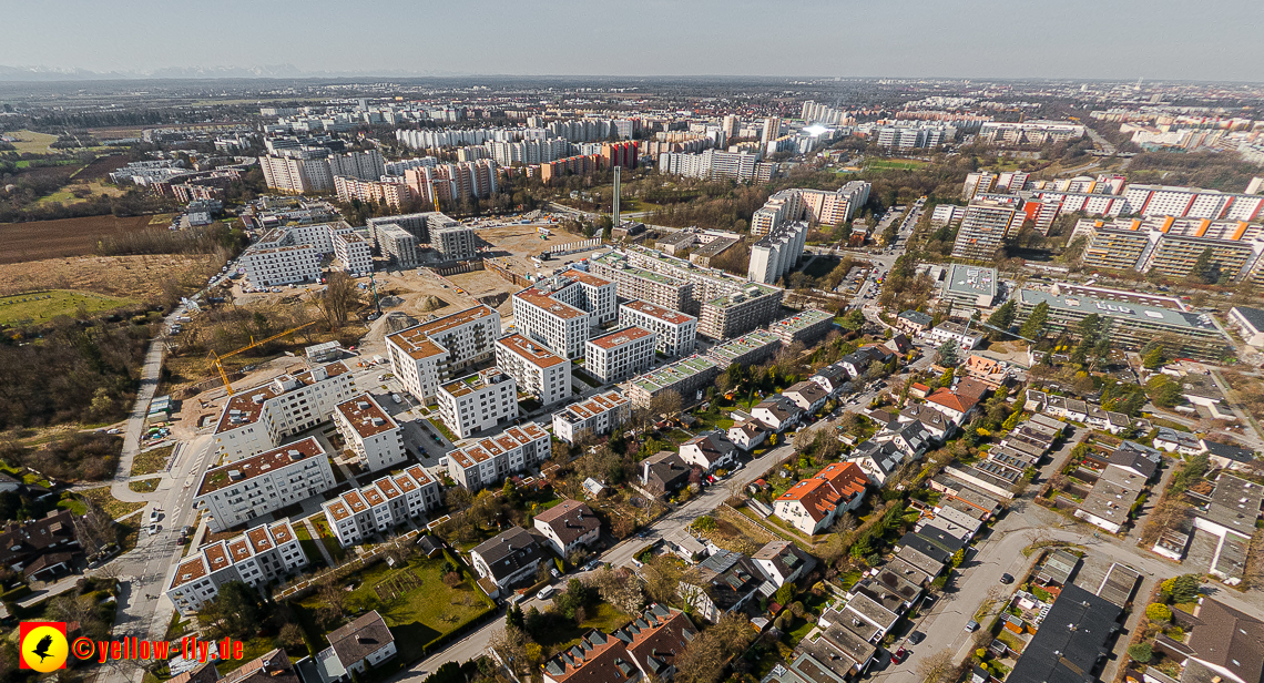 22.03.2023 - Baustele und Wohnanlage Alexisquartier